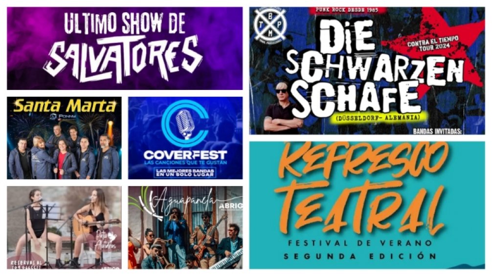 El fin de semana llega con una extensa agenda cultural